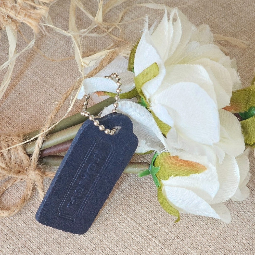 Vintage Coach Replacement Hangtag ( Blue )